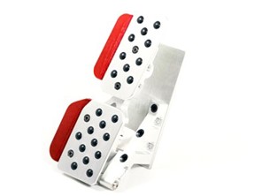 Rennline REV4 4PC Pedal Set Perforated. Porsche 987 / 997 Manual cars - A14.3P2119, A143P2119