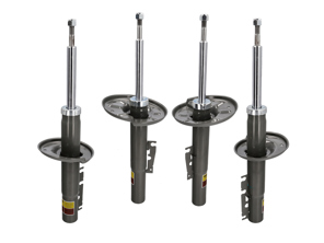 OE Match Sports (M030) VOOR- & ACHTER schokdemperPAKKET voor Porsche 986 Boxster 09/1996>> - 22046222, 98633305104, 98633305120, 98633305106 - VN34622