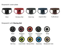 Sport Chrono Stopwatch met afdekplaat, Racing wijzerplaat. Porsche 992 2019-25 - 992819110C, 992819110B, 992819110D, 992819110G, 992919203K, 992919203B, 992919203, 992919203D, 992919203E, 992919203P, 992919203H, 992919204