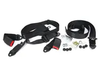 Ceintures ventrales et diagonales arrière statiques à 3 points (jeu de 2). Porsche 356 / 912 / 911 jusqu'à 83 - 91180304904