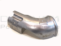 Échappement Cat Bouclier thermique gauche. Porsche 993 Turbo