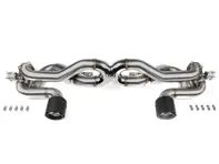 排气 Valvetronic X-Pipe 系统。保时捷 718 GT4 / GTS / Spyder（2020 年以后） - 982251053D, 982251053G