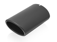 Tubo de escape, Negro. Porsche 944 - 477253192D