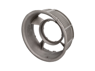 Alloggiamento della ventola dell'alternatore, lega. Porsche 911 1984-89 - 93010600607, 93010600606, 9301061022R, 93010600610, 93010600611 - COL11.1.121, COL111121