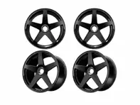 DD1 Centre Lock Alloy Wheel Set Satin Black. Porsche 992.2 GTS - 9M992GT, 9MMAG992TGTSC - 992.26.01.R.SB, 992.25.14.F.SB