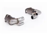 Milltek 高流量运动型催化器，配备 HJS HD 200CPSI 催化器。适用于 2015-19 款保时捷 991.2 3.0LT / S / GTS - 9P1254400H, 9P1254400HX, 9P1254400J, 9P1254400JX, 9P1254500HX, 9P1254500H, 9P1254500J, 9P1254500JX - SSXPO203