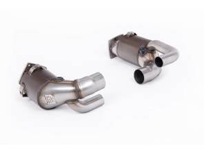 Catalyseur sport Milltek Hi-flow avec catalyseurs HJS HD 200CPSI. Porsche 991.2 3.0LT / S / GTS 2015-2019 - 9P1254400H, 9P1254400HX, 9P1254400J, 9P1254400JX, 9P1254500HX, 9P1254500H, 9P1254500J, 9P1254500JX - SSXPO203