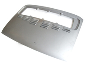 Rear engine lid with vents. Porsche 911 1973-89 - 1680200300, 591165, 91151201056, 91151201065GRV, 91151201065