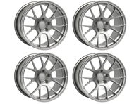 Juego de llantas traseras de aleación Titan 7 Forged T-S7 de 7 radios y 19" en plata iridio. Porsche 987 / 981 / 718 - TS701990048513071ST, TS701910035513071ST