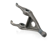 Clutch release lever / fork. Porsche 924 / 944 - 93111608502, 93111608500