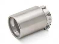 Embout de sortie d'échappement acier brossé Porsche 718 Boxster et Cayman 2.0ltr/2.5ltr