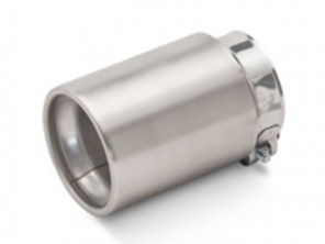 Embellecedor tubo de escape acero cepillado Porsche 718 Boxster y Cayman 2.0ltr/2.5ltr