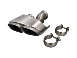 Exhaust Tail Pipes. Porsche 970.1 Panamera >>2013 - 00004330320, 00004330321, 97011168150, 97011168250, 97011168151, 97011168251
