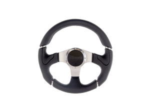 Steering wheel millenium- black leather - Momo - M11106542111R, M11106545111R