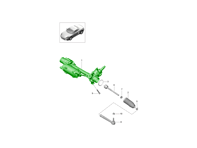 Cremallera de dirección Porsche reacondicionada para Porsche 718 (982) Boxster / Cayman y 991-2 Carrera / Targa / Turbo con volante a la izquierda (LHD) - 99134701165, 99134701166, 99134701167, 99134700568