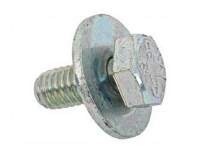 排气管螺栓带垫圈，M6 x 14。适用于保时捷 993 C2 / C4 1994-98 年款。 - 90007537401, 90007537402
