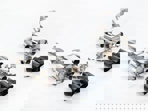 Milltek Sports Exhaust Valved Rear Silencers With Cerakote Black GT-115 Tailpipe Trims. Porsche Macan 95B MK2 GTS And Turbo - 95B253601DY, 95B253600CY, 95B253612MY, 95B253611MY, 95B253600DY, 95B253601EY - SSXPO177