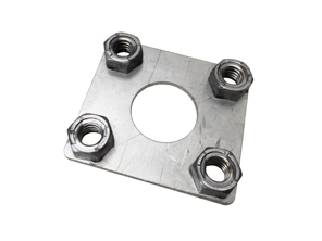 Threaded plate door hinge. Porsche 356 - 64453131000