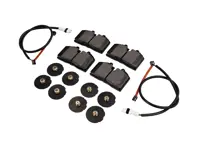 ACHTER Remblokken, sensoren, shims kit Porsche 993 C4 Brembo - 96435193903, 99361236501, 99635208600, 99635208602