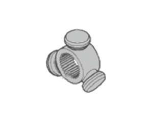 Driveshaft inner joint. Porsche Macan Turbo - 95B407363A