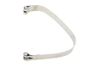 Exhaust muffler restraining strap. Porsche 964 - 96411111902, 964EXS002