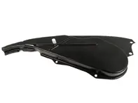 Engine cover for timing belt rear, left. Porsche 911 69-77 - 90110670200, 1682600870, 591091-5