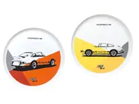 Porsche RS 2.7 Collection, Plates, Set of 2 No. 1, Limited Edition, yellow/orange - WAP0509570J