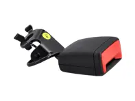 Appuyez sur le bouton du loquet de la boucle de la ceinture de sécurité arrière. Porsche 992.1 Carrera / 992 Turbo - 992857754, 992857753