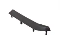 Labbro in gomma. Porsche 986 Boxster - 98650489400, 98650489300