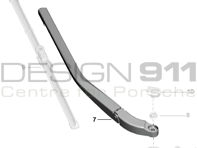 Wischerarm hinten. Porsche 981C Cayman 2013>> - 98162818100