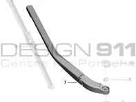 Wiper Arm Rear. Porsche 981C Cayman 2013>> - 98162818100
