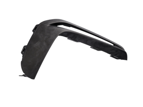 Front Bumper Air Guide Trim - Matt Black - for Porsche 718 (982) Boxster Spyder & Cayman GT4 2019>> - 9828007881, 982807881OK1, 982807881AOK1, 982807881BOK1, 982807882, 982807882OK1, 982807882AOK1, 982807882BOK1