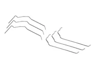 Klemveerset koplamp. Porsche 911 / 964 - 90163111602, 64463112200