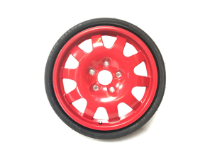 Rueda de emergencia con neumático plegable. Porsche 991 / 981 Boxster / 981C Caimán - 99136202000