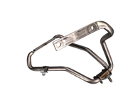 Steunbeugel voor uitlaatdemper. Porsche 997 MKII - 99711112731, 99711112732, 99711112733, 99711112830, 99711112832, 99711112833