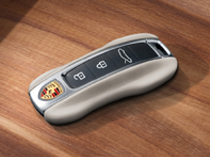 Leather driver's key. Porsche 992 / Taycan / Cayenne  / Panamera - 971044930, 9710449306G0, 9710449308M8, 9710449308YR