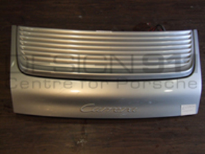 Spoiler posteriore e cofano del bagagliaio originali Porsche 996 verniciati argento - 99651201101GRV, 996.512.011.01G.RV, 99651224001G2X, 996.512.240.01G.2X, 99651220501, 996.512.205.01