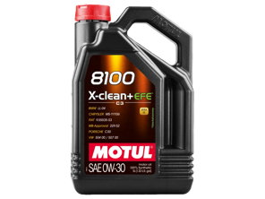 Olio motore MOTUL 8100 X-CLEAN+ EFE 0W-30 5 litri - 111678