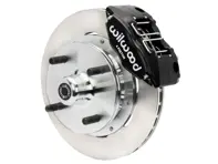 Kit de rotor y pinza Powerlite de freno delantero con discos lisos ventilados. Porsche 914/4 1970-72 Wilwood - 477407075, 311615107B, 311615108B - 140-17473-R, 140-17473