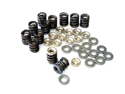 Kit molla valvola ad alte prestazioni, sede e fermo da 8 mm. Porsche 993 - 90110590150, 90110590151, 90110546300, 90110546303, 99310542100, 99310590151, 99310556302