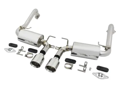 Exhaust Muffler / Silencer Sports DesignTek for Porsche Boxster / Cayman 718 - 982251051D, 982251051K, 982251051F, 982251051G, 982251051J, 982251052E, 982251052F, 982251052G, 982251052J