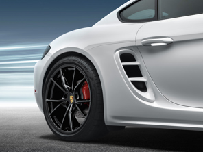 Set di finiture per prese d'aria laterali innescate. Porsche 718 Boxster/718 Cayman - 98204480030, 982853189OK1, 982853190OK1