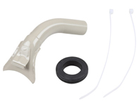 Boquilla descongelación con anillo de goma y abrazadera, TRASERA. Porsche 911/912 (1965-68) - 90157204122, 90157204222, 99970204050, 99951300340, 99951300240 - 1628000550, 1628000560