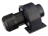 Ventilador de calefacción del espacio para los pies, izquierdo. Porsche 911 1983-89 - 91162404302, 91162404301, 91162404300, 91162404402, 91162404401, 91162404400 - URO-016347, URO-016348