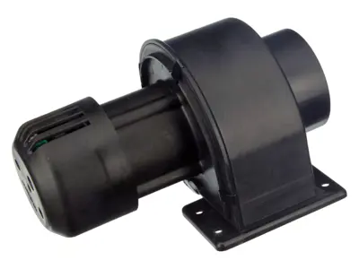 Ventilatore riscaldamento vano piedi, sinistra. Porsche 911 1983-89 - 91162404302, 91162404301, 91162404300, 91162404402, 91162404401, 91162404400 - URO-016347, URO-016348