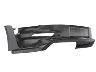 Inserto para parachoques trasero con montantes, de fibra de carbono. Porsche 992 GT3 RS - 9GT807983AOK1, 9GT898014EOK1 - 1016.992.3RS..02