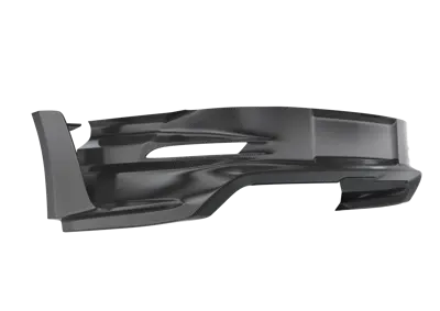 Inserto paraurti posteriore con montanti, fibra di carbonio. Porsche 992 GT3RS - 9GT807983AOK1, 9GT898014EOK1 - 1016.992.3RS..02