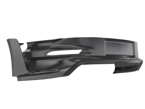 Rear bumper insert with uprights, carbon fibre. Porsche 992 GT3 RS - 9GT807983AOK1, 9GT898014EOK1 - 1016.992.3RS..02