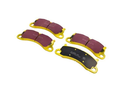 Pastillas de freno delanteras EBC amarillas "Fast Road". Porsche 991.1 C2S / C4S / GTS - 99135194902, 99135194903, 99135194904 - DP42144R
