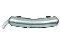Exhaust Muffler / Silencer Rear box SSI. Porsche 911 CS 83-89 - 1620611600, 92.512SSI, 92512SSI, 91111103100, 93011102200, 93011104300 - 1620611600